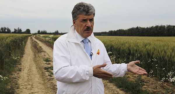 俄共总统候选人确定 列宁国营农场格鲁季宁