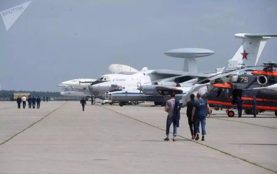 莫斯科航展盛大开幕 俄罗斯为航展主角!