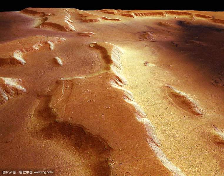 火星�l�F深埋冰河 能喝��？